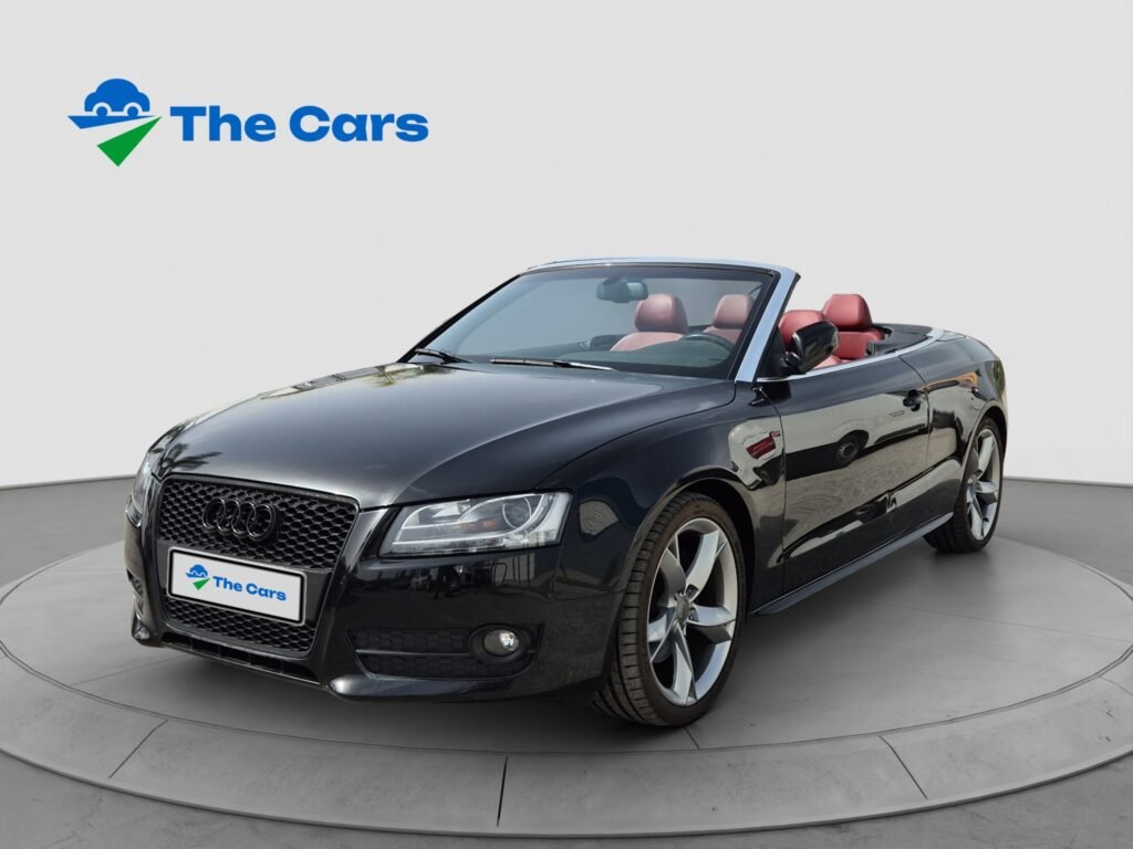 Audi A5 Cabriolet 3.0 TDI V6 Auto 240CV quattro PAQUETE S LINE CUERO ROJO