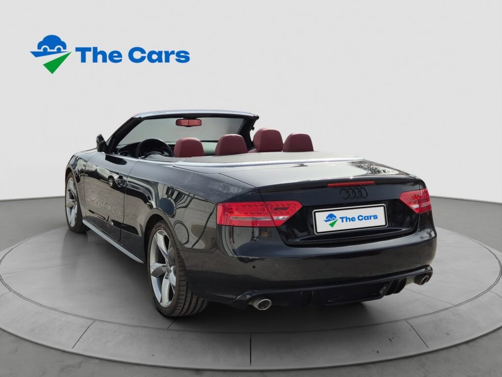 Audi A5 Cabriolet 3.0 TDI V6 Auto 240CV quattro PAQUETE S LINE CUERO ROJO