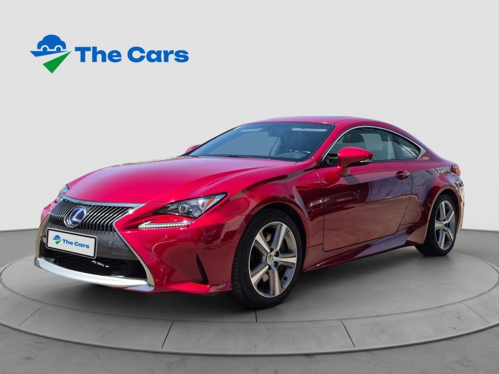 Lexus RC 300h Auto 223CV BATERÍA HÍBRIDA NUEVA EN LEXUS HASTA 15 AÑOS DE GARANTÍA ETIQUETA ECO TECHO SOLAR