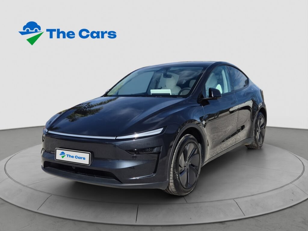 Tesla Model Y Gran Autonomía (Long Range) RWD SÓLO 24.600 KM ETIQUETA CERO INTERIOR BLANCO PANTALLA TRASERA ITV HASTA 2029